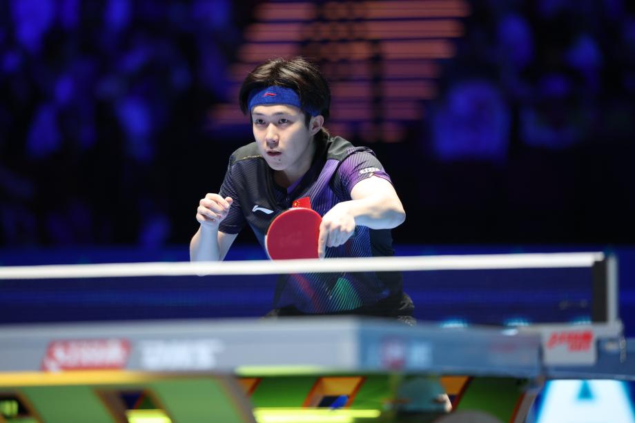 世界杯实时比分-国际乒联单打世界杯 王楚钦3-0卢伟晋级16强